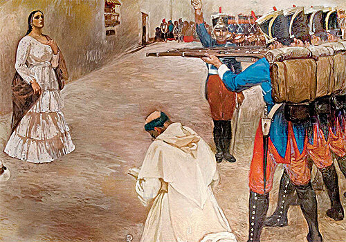 Sacrificio de María Parado de Bellido