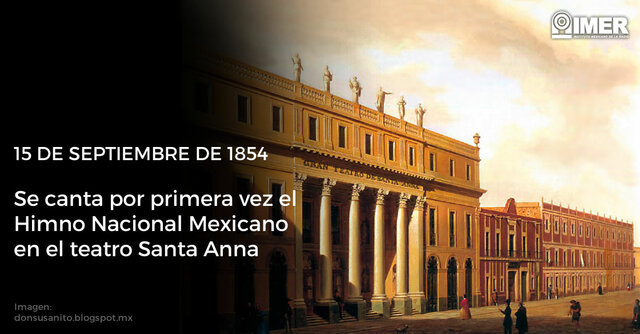 1854 Himno Nacional