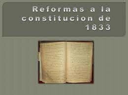 La primera reforma administrativa en 1833