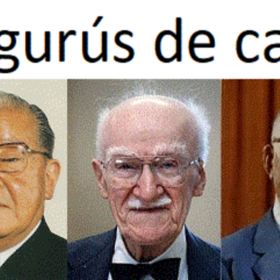 Timeline: Principales gurús de la calidad