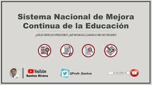 Comisión Nacional para la Mejora Continua de la  Educación