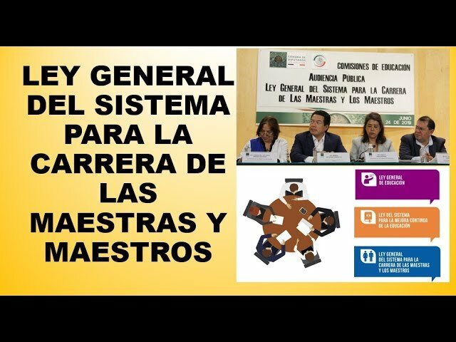 Ley General del sistema para la carrera de las maestras  y los maestros