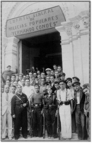 S'allista a l'exèrcit republicà