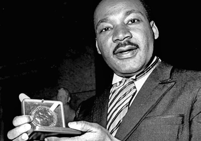 Premi Noble de la Pau a Martin Luther King