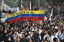 Colombia – Movimientos Estudiantiles