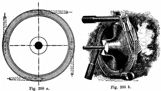 La turbina de vapor.
