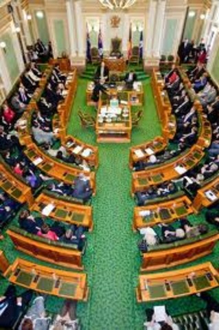 Beginning of the legislative Assembly