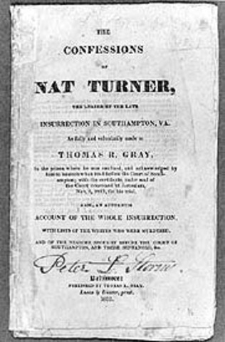 Nat Turner rebellion