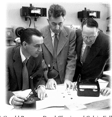 Primer panel solar de silicio.