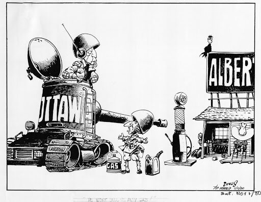 The NEP (National Energy Program) is implemented