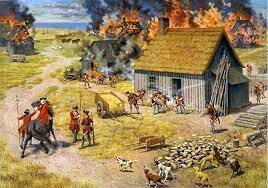 Acadian's are exiled from their homes