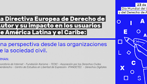 Directiva de la Unión Europea sobre derecho de autor