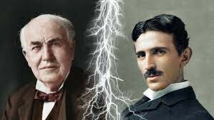 Tesla y Edison comienzan a trabajar juntos