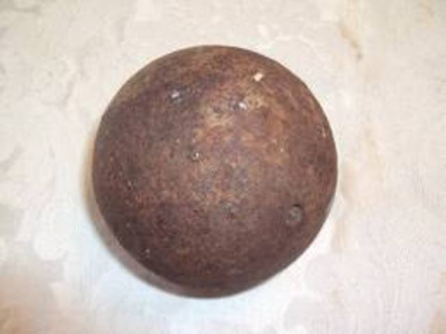 Saint Ignatius gets hit in the leg with a cannon ball