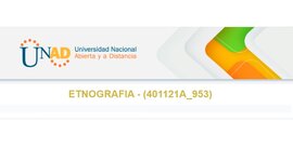 Timeline: Etnografía