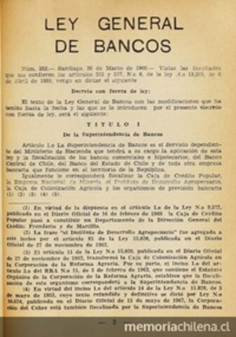 Se promulga la Ley de Instituciones de Crédito
