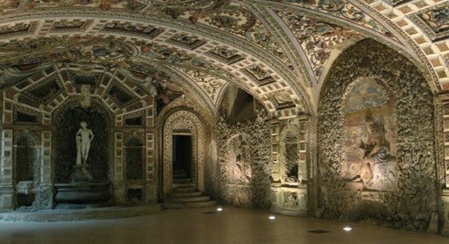 Grotto of the Saints by Ottaviano Mascarino. Villa Guastavillani, Bologna.