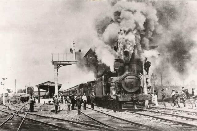 Opening of the Trans Australia Railway