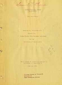 ENIAC project
