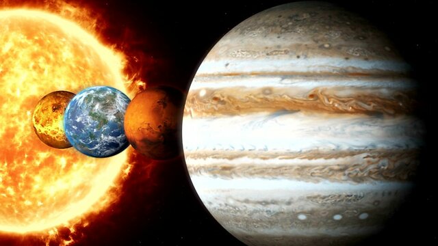 la teoría de la del Sol y la Tierra