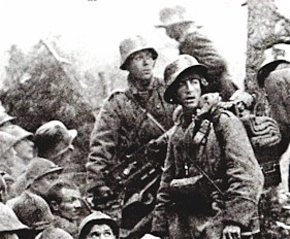 Battle of Caporetto – the Italian Army was heavily defeated