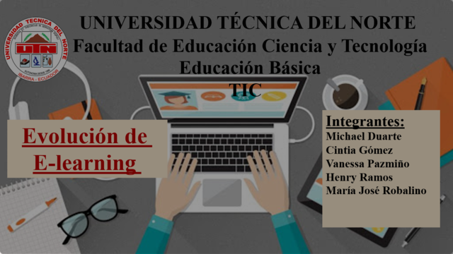 Presentación - Línea de tiempo sobre la Evolución E-learning