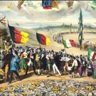 Timeline: Las revoluciones liberales del s.XIX y los movimientos nacionalistas.