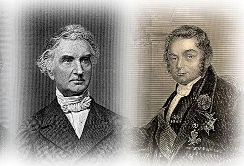 Jöns Berzelius (1779-1848) y Justus von Liebig (1803-1873)