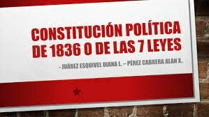 Las 7 leyes constitucionales