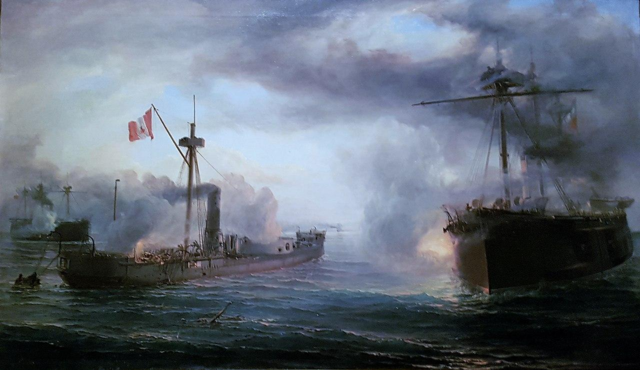 Primera Etapa :Campaña maritima