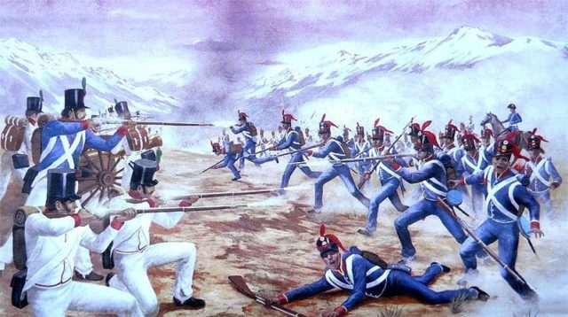 Quinta Etapa:Campaña de  la Sierra