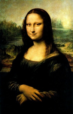 Mona Lisa made by Leonardo Da Vinci
