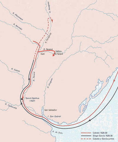 1526: conquista del territorio Argentino