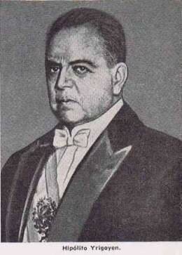 Asume Hipólito Yrigoyen