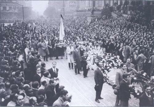 Fallecimiento de Hipólito Yrigoyen