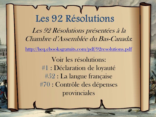 La réponse de la Métropole