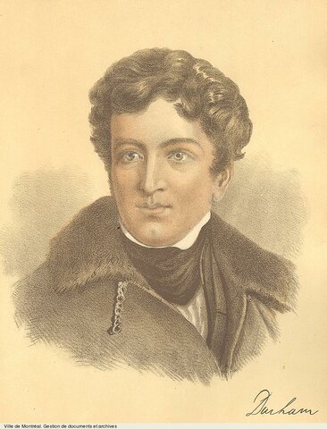 L'arrivé du gouverneur Lord Durham