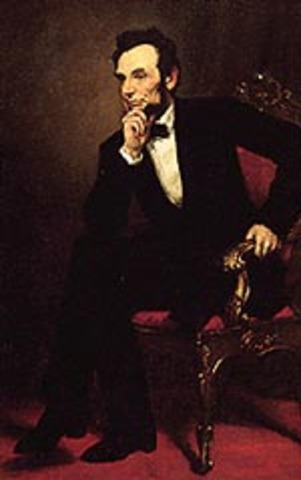 Abraham Lincoln elected the 16th President of the United States