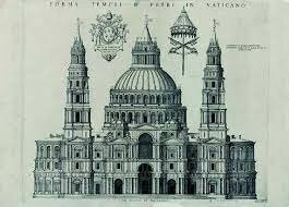 CONSTRUCCIÓN DE LA BASÍLICA DE SAN PEDRO, en el vaticano