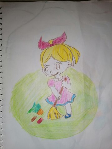 limpiar los lugares verdes como parques o zonas para recrear