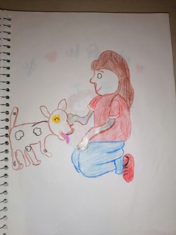 también me enseñaron a respetar a todos los animalitos