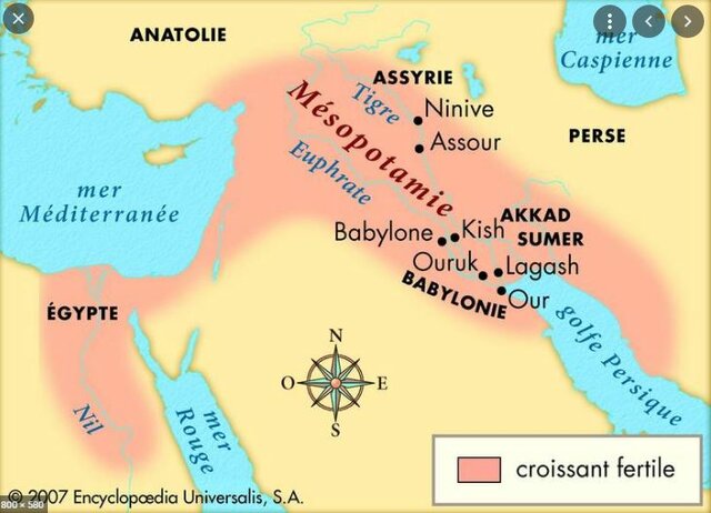 -600 Nabucodonosor règne sur la mésopotamie