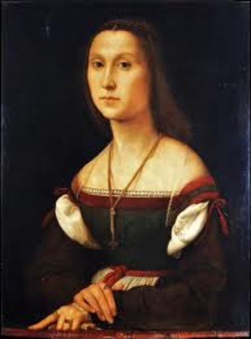 Raphael Sanzio painted "The Mute Woman"