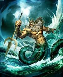 Poseidon: god of the seas and oceans