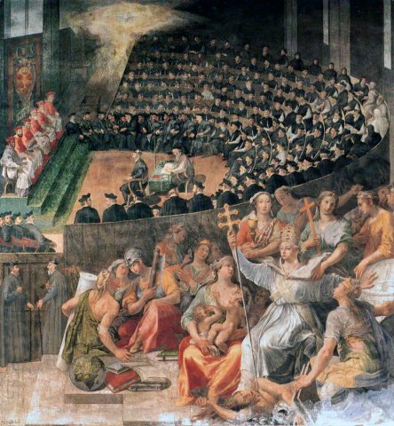 Inizio del Concilio di Trento