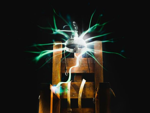 Primer uso de la silla eléctrica