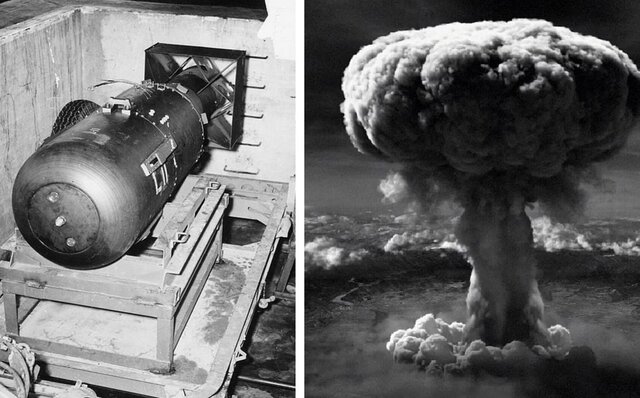 Estados Unidos lanza bomba nuclear en Hiroshima.