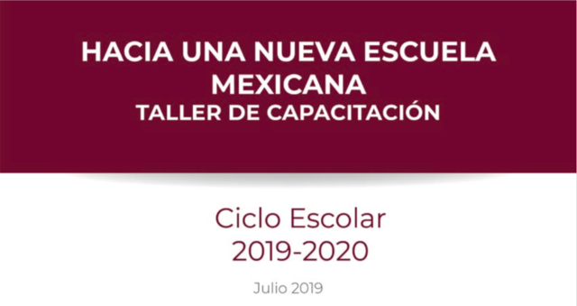 Nueva Escuela Mexicana