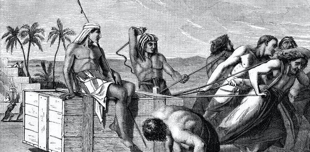 Beggining of egyptan slavery