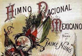 1854, Himno nacional